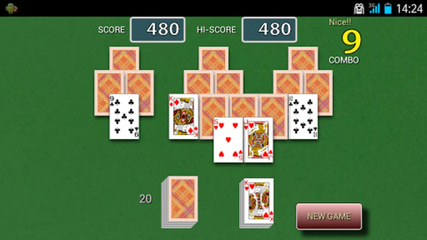 Tri Peaks Solitaire for Android - Enjoy the Classic Card Game