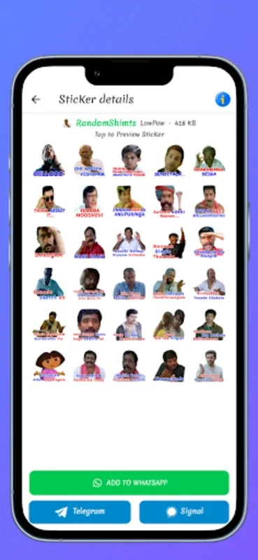 TamStick for Android - Add Tamil Flair to WhatsApp