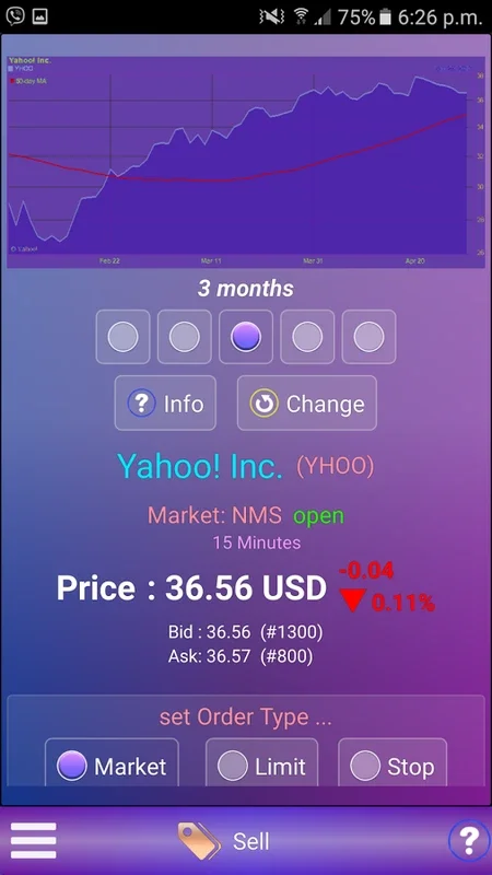 Game of Stocks for Android: Immersive Stock Market Simulation