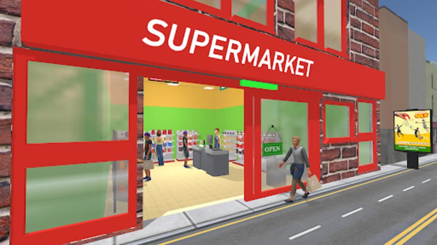 My Supermarket: Simulation 3D on Android - Manage Your Virtual Store