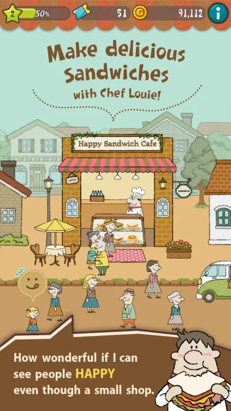 Sandwich for Android - Create and Run Your Own Sandwich Shop