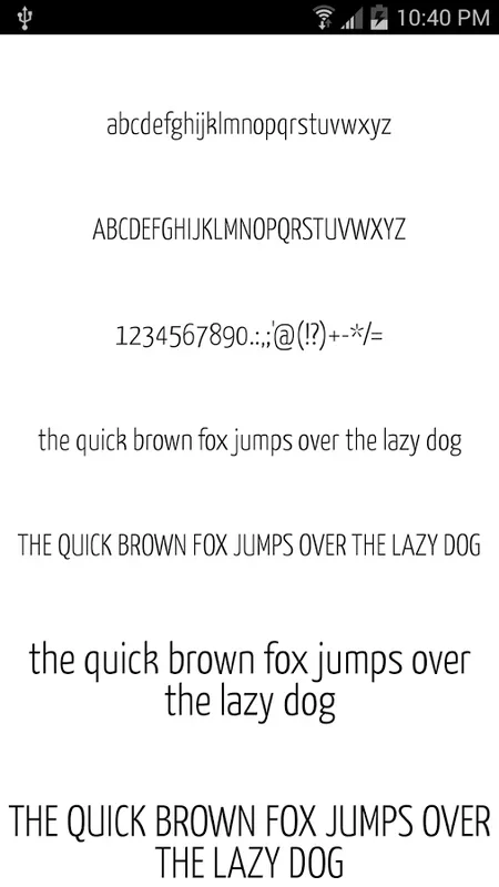 Free Fonts 50 Pack 12 for Android - Enhance Messages