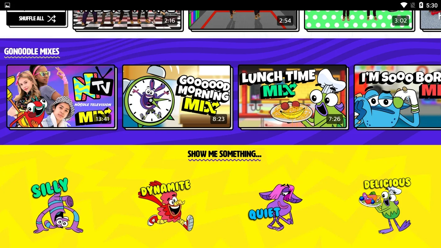 GoNoodle for Android - Get Kids Moving with Fun