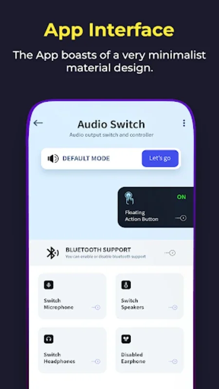 Audio Switch Disable Headphone for Android