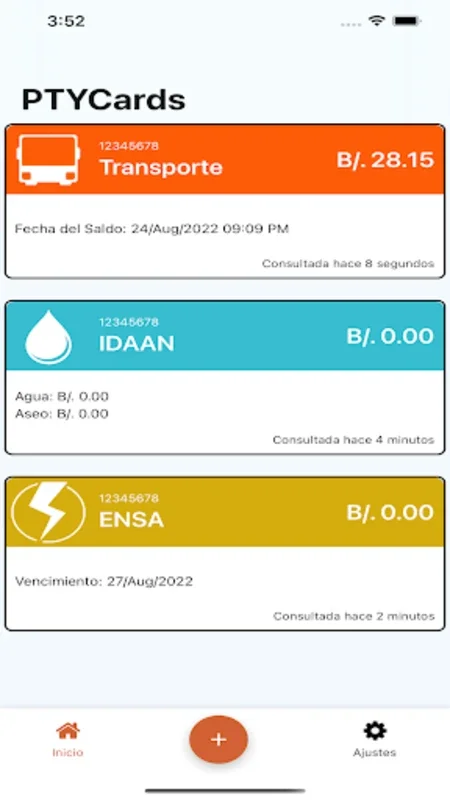 PTYCards for Android - Manage Panama's Finances & Utilities