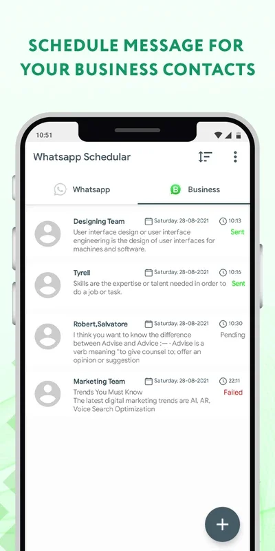 Auto Whatscheduler for Android: Schedule Messages Effortlessly