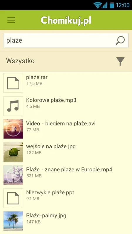 Chomikuj.pl for Android - Manage Files in the Cloud