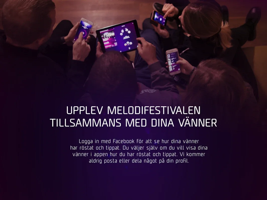 Melodifestivalen for Android - Immersive Music Experience