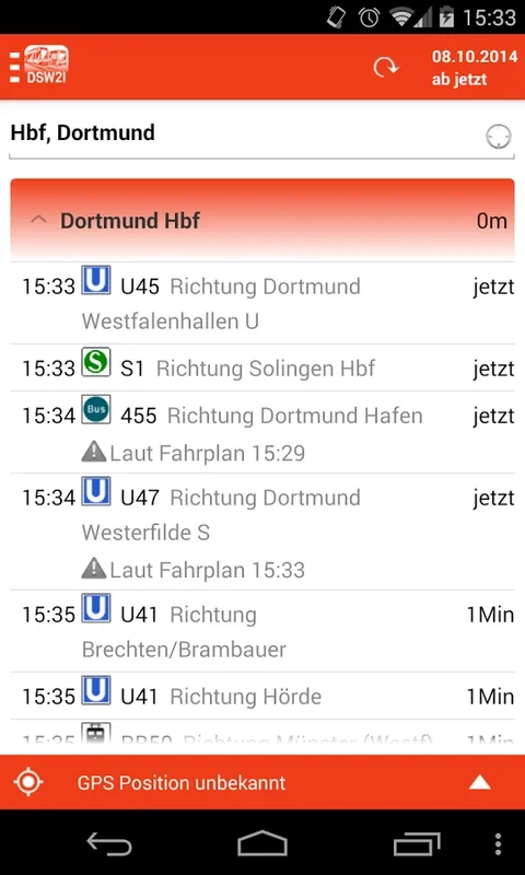 Öffeln for Android - Efficient Public Transport App