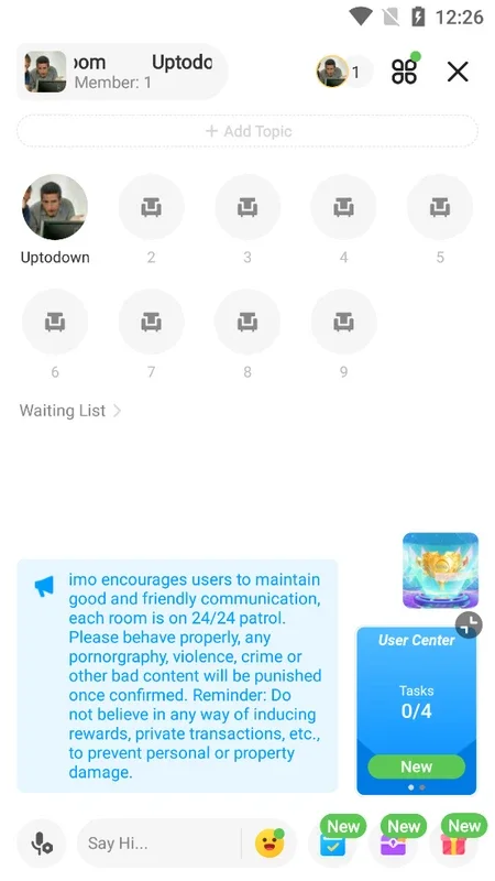 imo HD for Android: Feature - Rich Instant Messaging