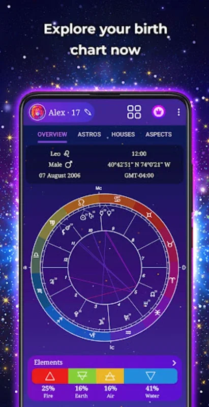 Birth Chart for Android - Unlock Astrological Insights