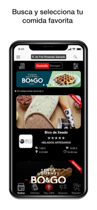 ObviousEat España for Android - Discover Top Santiago Restaurants