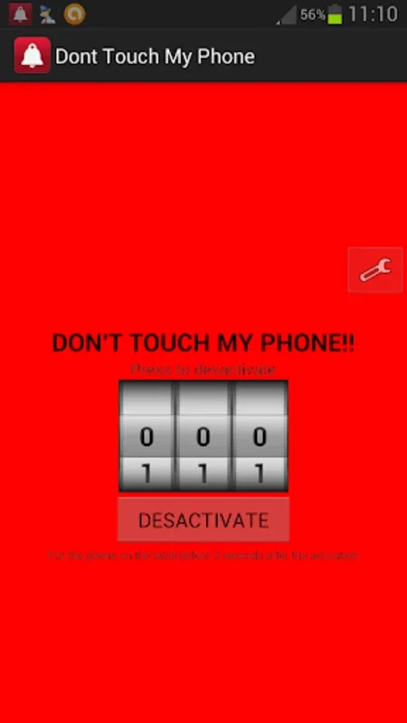 Dont Touch My Phone for Android - Protect Your Phone