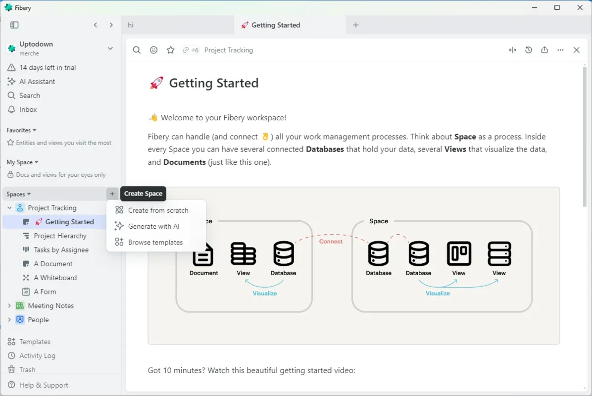 Fibery for Windows: Comprehensive Project Management