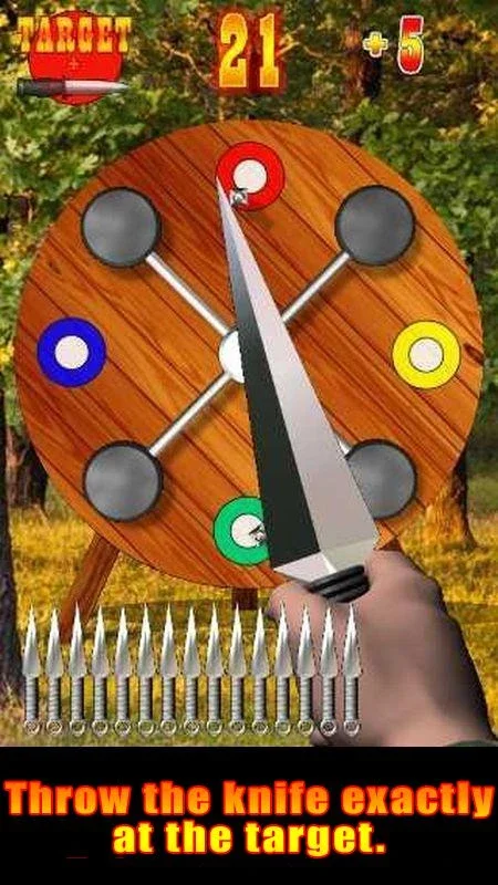 Throwing Knife for Android - Test Your Knife-Throwing Skills