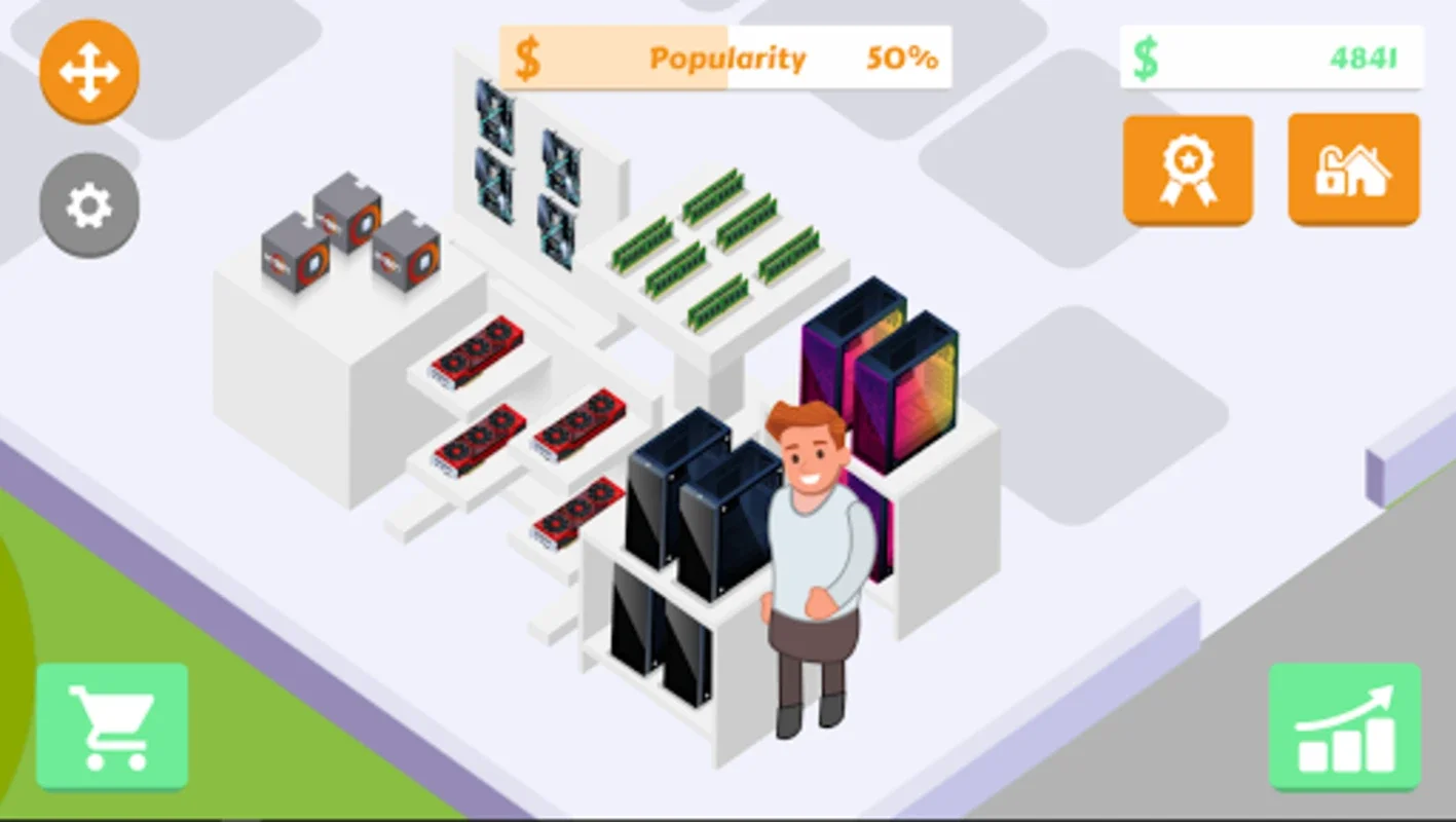 Gaming Shop Tycoon for Android: Build Your Gaming Empire