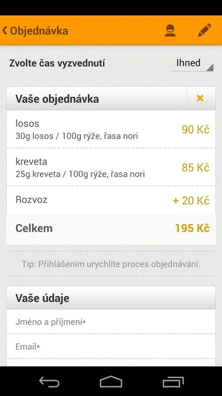 DameJidlo.cz for Android - Discover Czech Cuisine Online