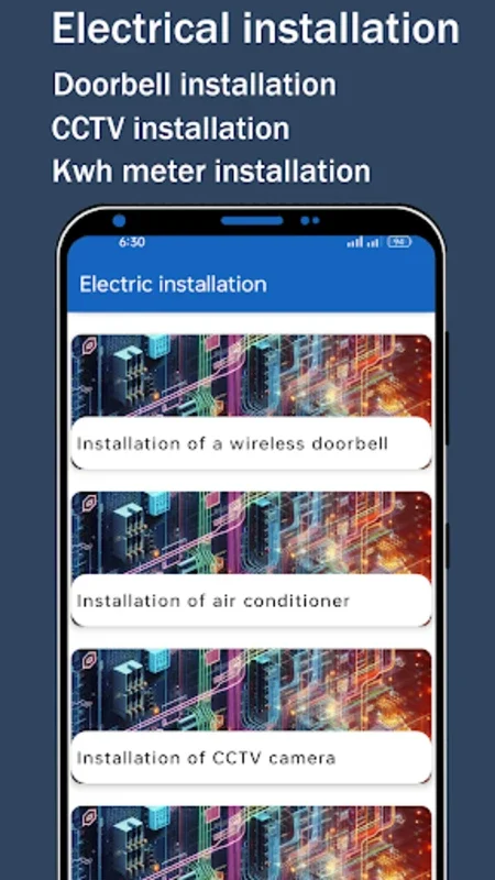 Electricians' Manual: Handbook for Android - No Downloading Required