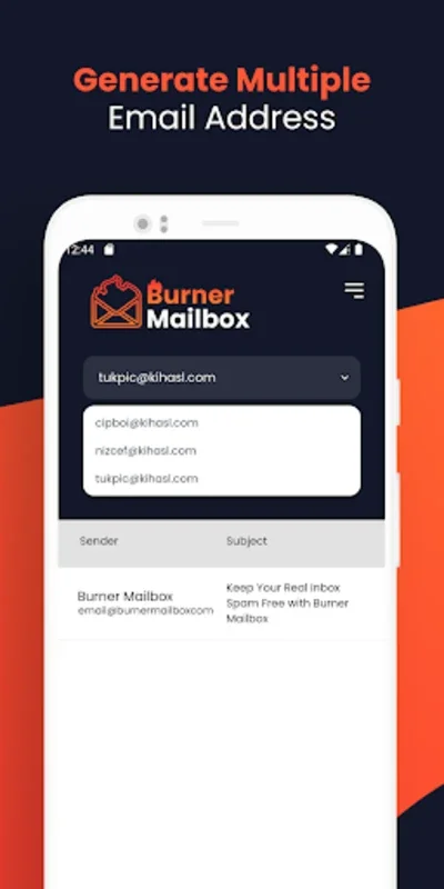 Burner Mailbox for Android - Secure Email Solution