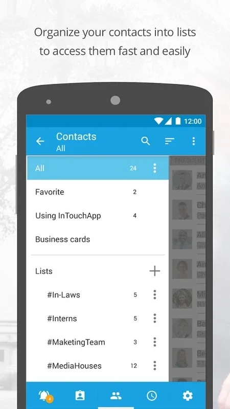 InTouchApp for Android: Efficient Contact Management