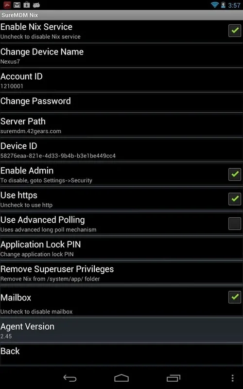 SureMDM Nix for Android: Remote Device Management