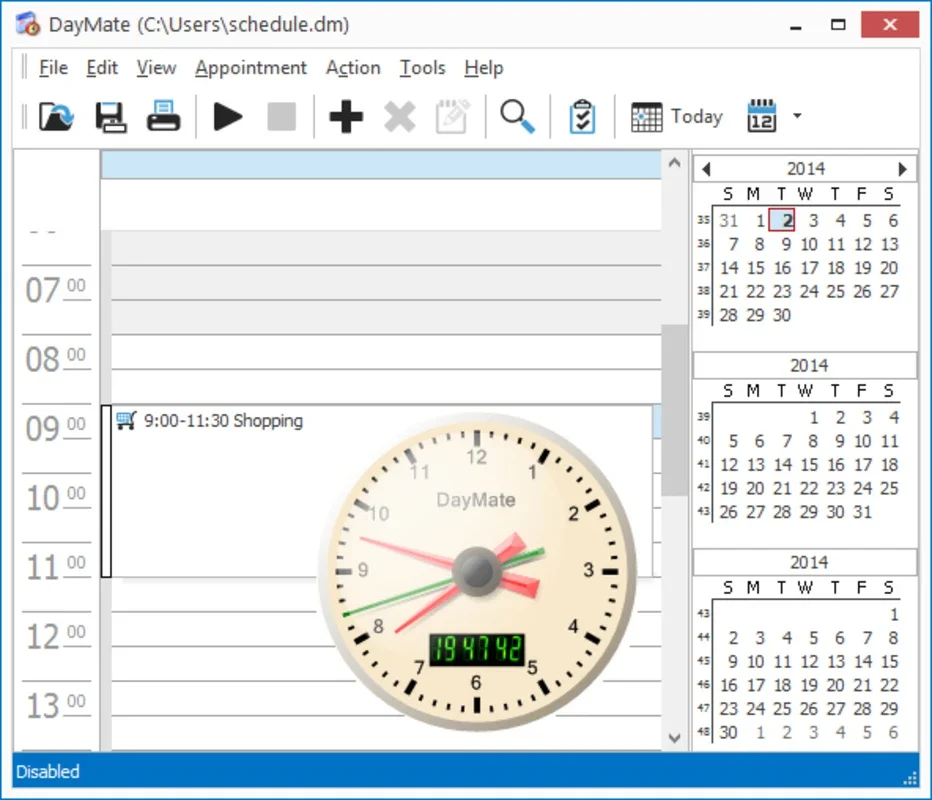 DayMate for Windows - Efficient Calendar Planning