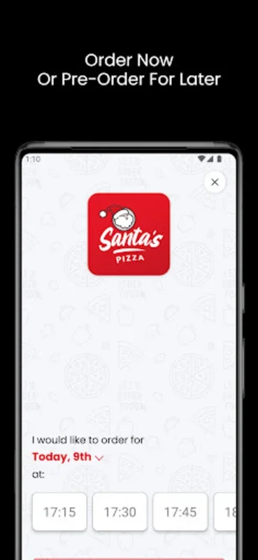 Santa’s Pizza for Android - Order Pizza with Ease