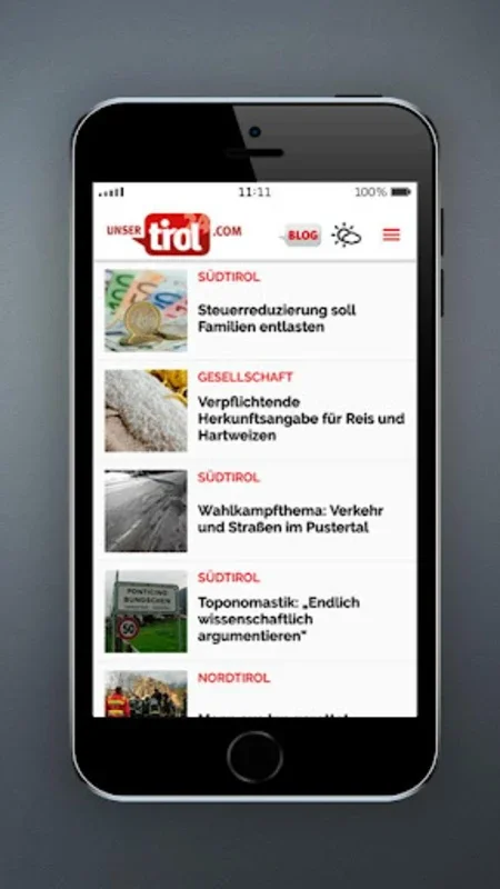 Unsertirol24 for Android - Comprehensive News Updates