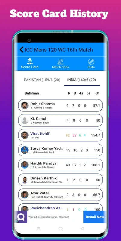 live Cricket11 for Android - Unbeatable Cricket Experience