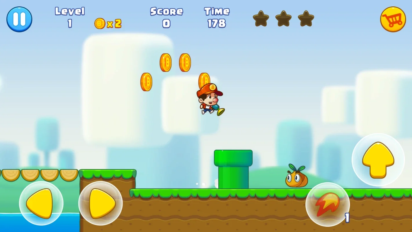 Super Jack's World - Free Run Game for Android: Overcome Obstacles