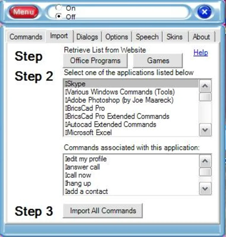 e-speaking for Windows - Control Your Computer with Voice