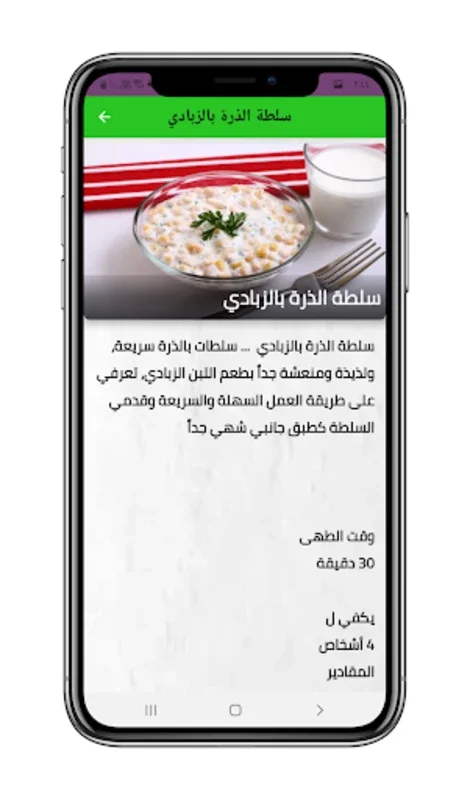 سلطات ومقبلات بدون انترنت for Android: Delicious Offline Recipes