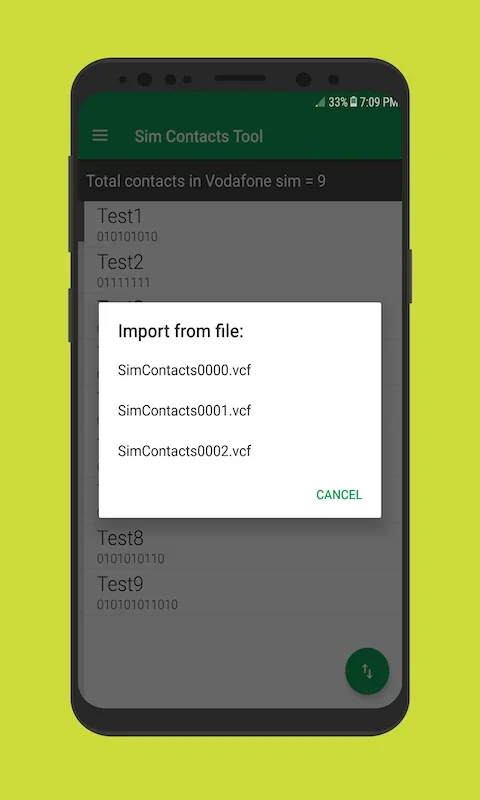 Sim Contacts Tool - Manage SIM Card Contacts on Android