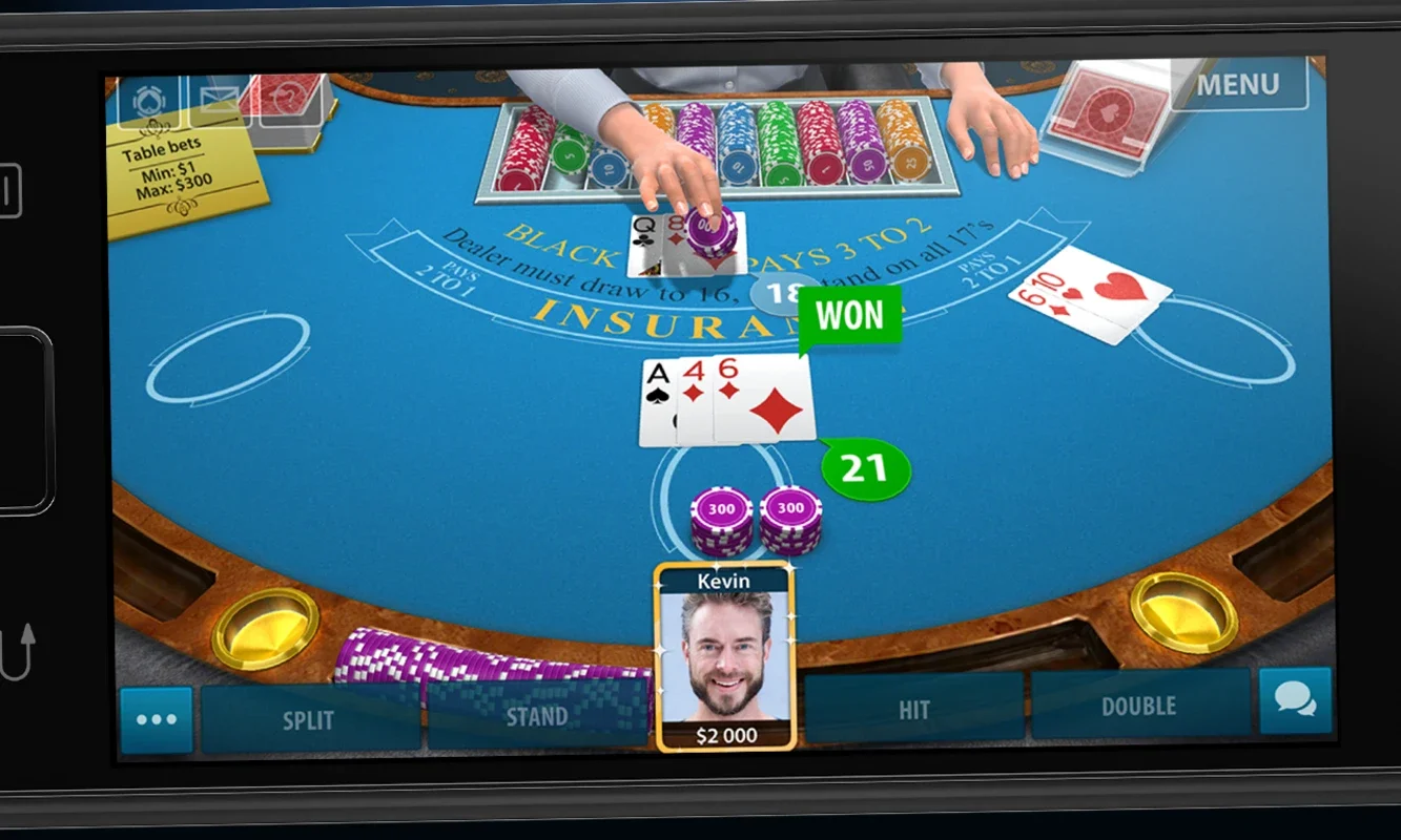 Blackjack for Android - Play Live Casino Games