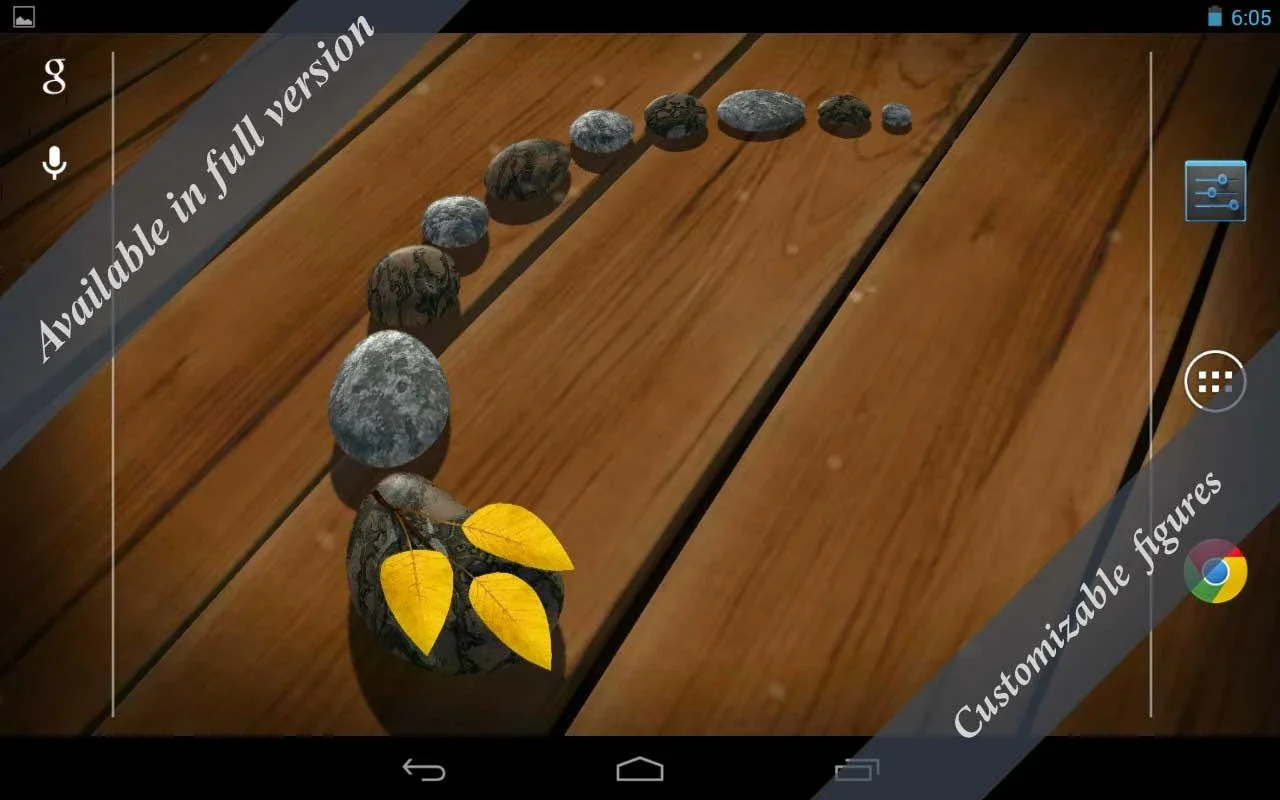 3D Zen Stones Free for Android - Customize Your Serene Garden