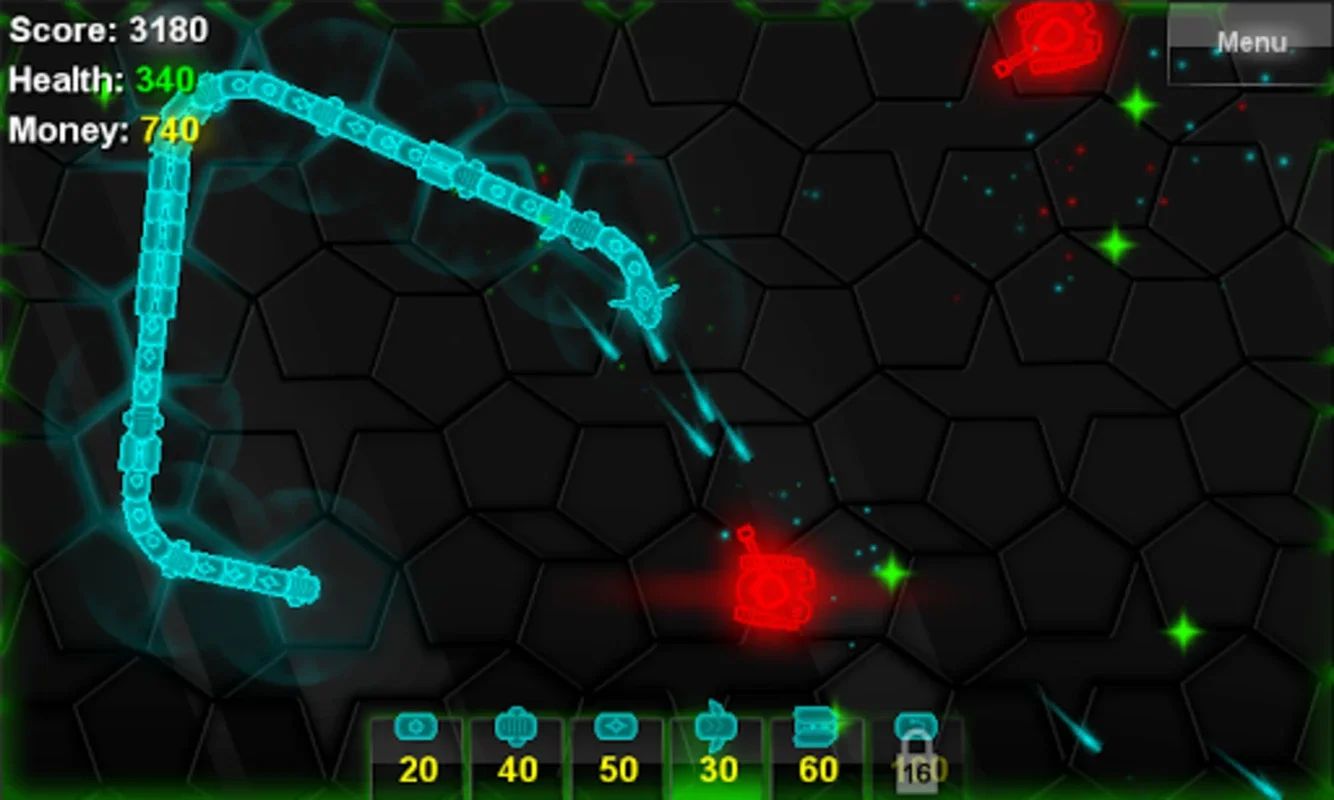 Glow Snake for Android - Play and Compete