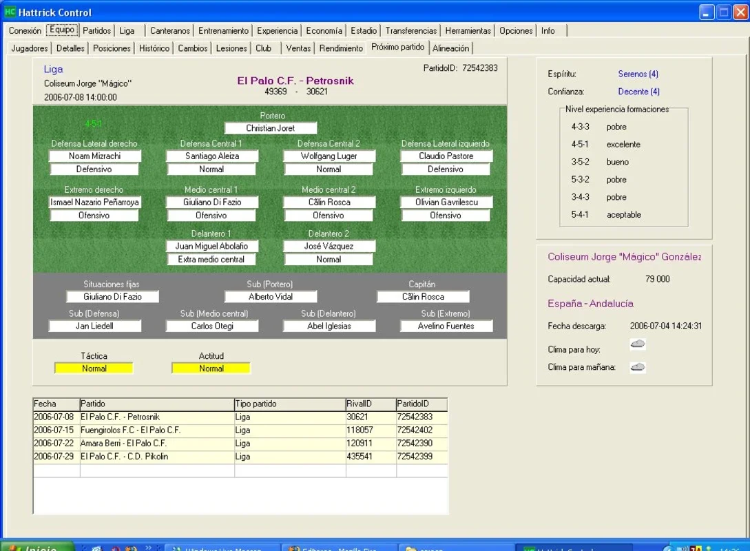 Hattrick Control for Windows - Simplify Team Management