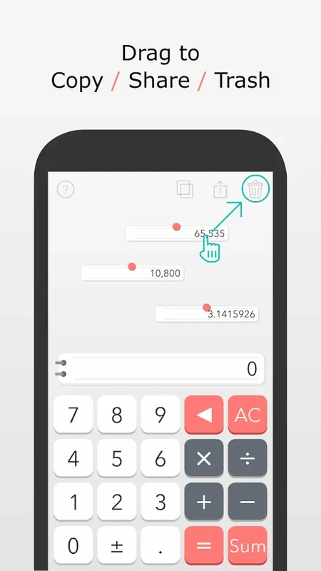 StickyCalc for Android: Innovative Calculation Experience