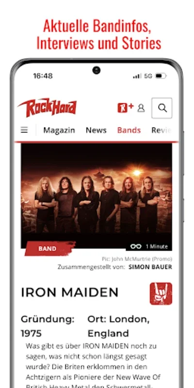 Rock Hard for Android - Stay Updated on Rock and Metal