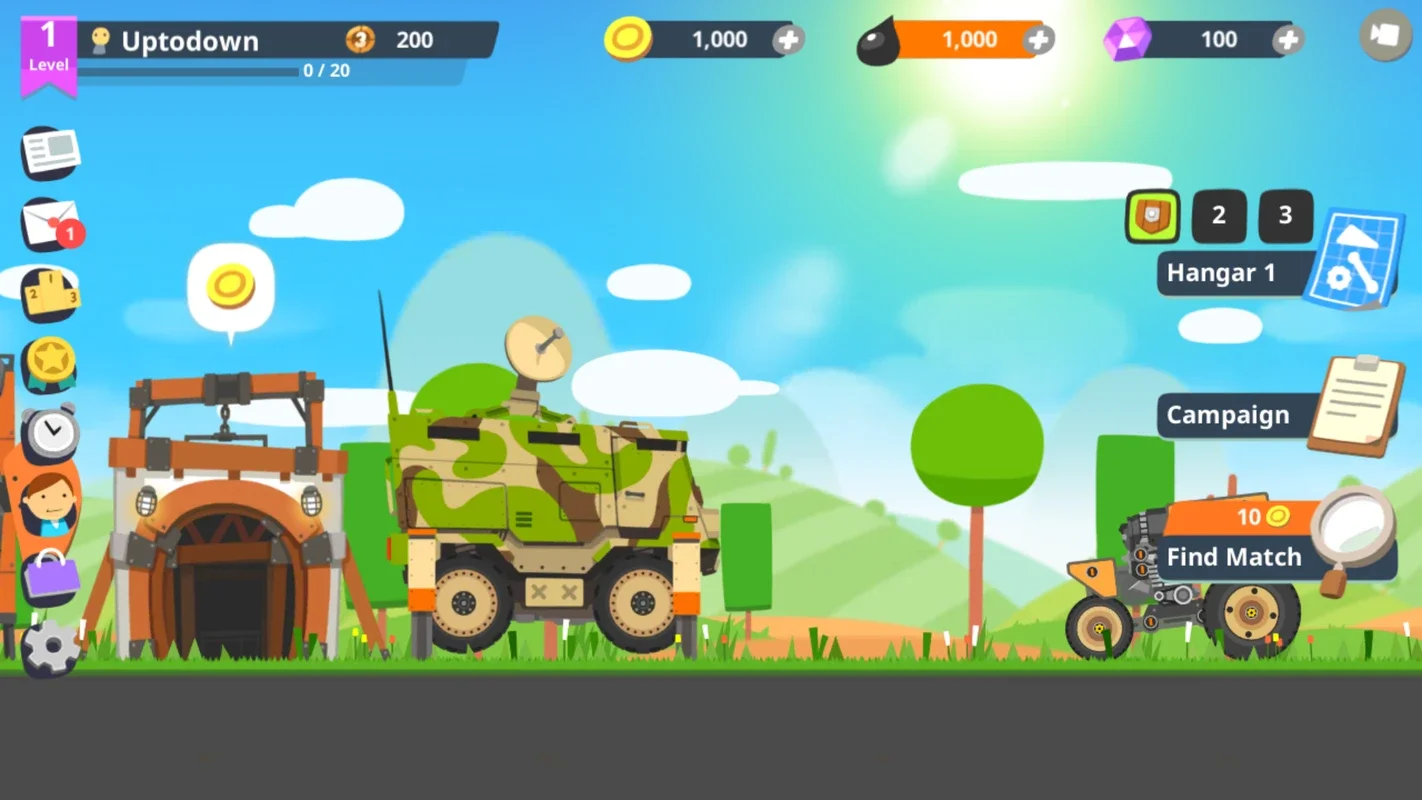 Super Tank Rumble for Android - Build and Battle