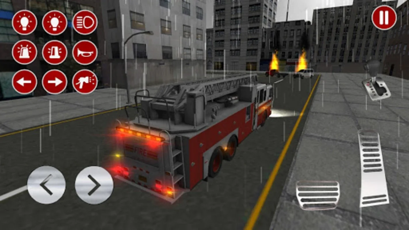 Real Fire Truck Driving Simula for Android - No Downloading Needed