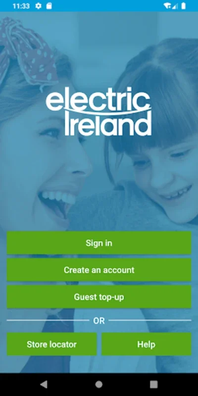 Top Up App for Android - Manage Electric Ireland Accounts Easily