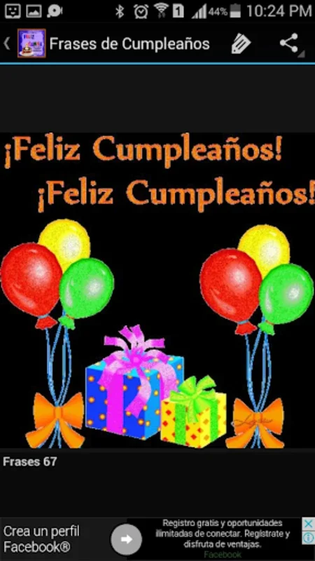 Frases de cumpleaños for Android - Enhance Your Birthdays