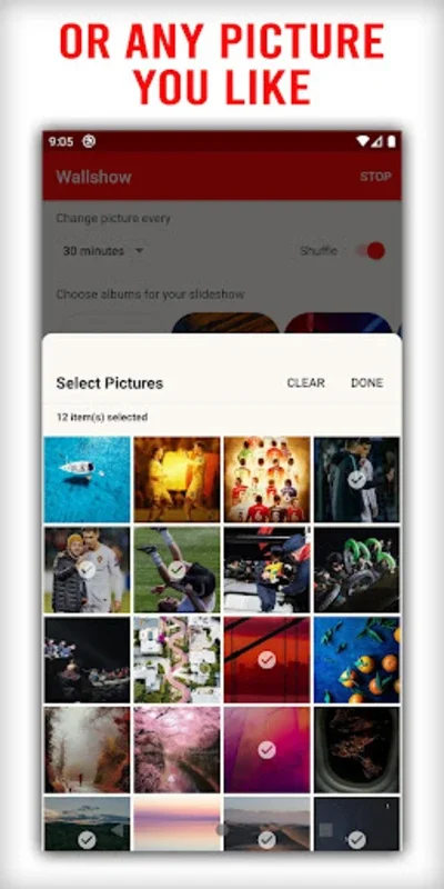 Wallshow: Wallpaper Changer for Android - No Download Needed