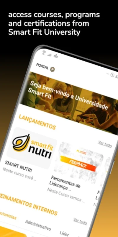 Smart Fit University for Android - Enhancing Learning