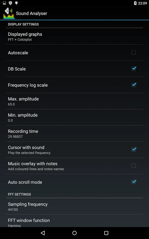 Sound Analyser for Android: Analyze Sounds Effortlessly