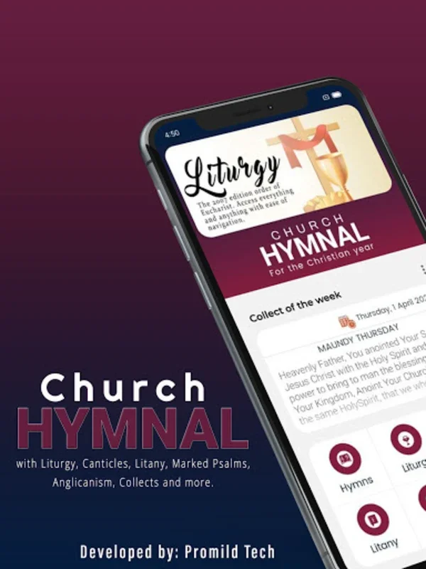 Church Hymnal for Android - Enrich Your Worship