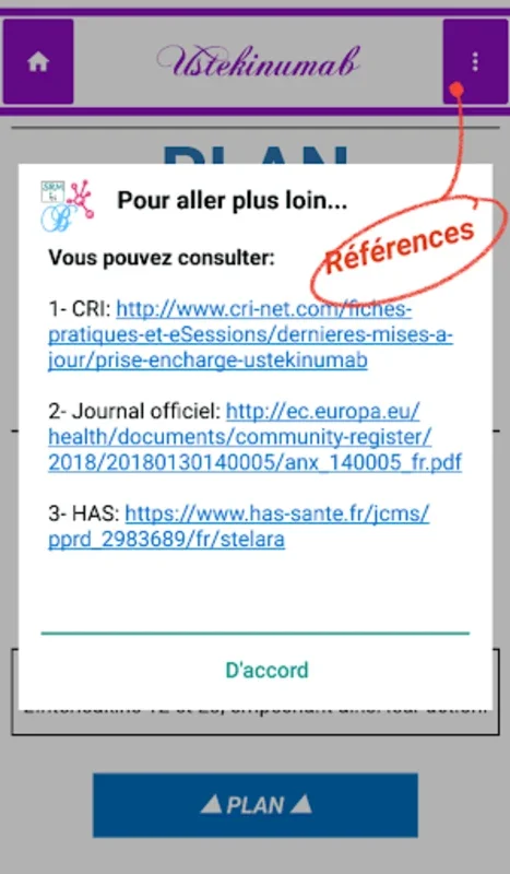 Biotherapy Plus (french) for Android: Comprehensive Biomedicine Guide