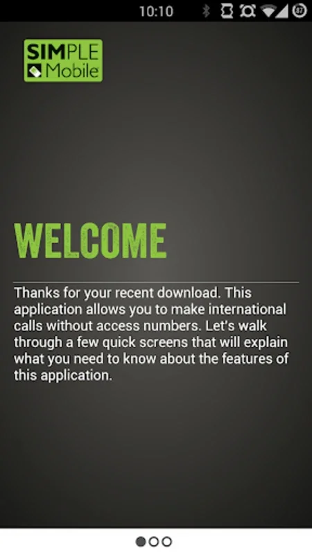 Simple Mobile for Android - Streamline International Calls