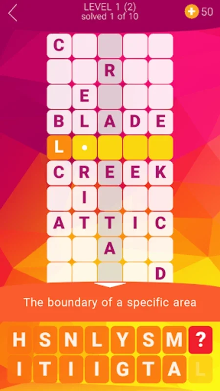 Word Tower Crosswords 2 for Android: Engaging Brain Teaser